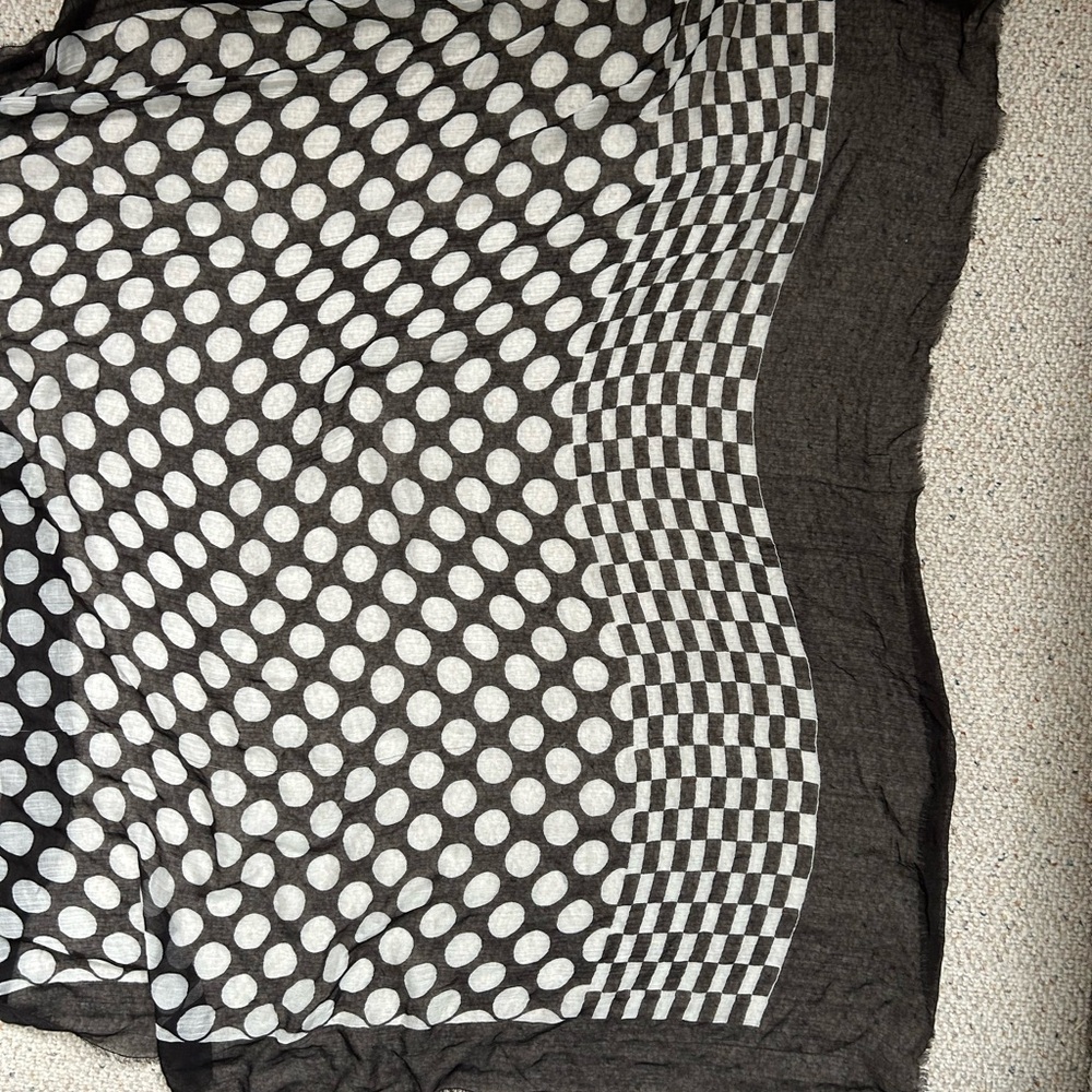 Blue Pacific Large Rectangular Black And White Po… - image 6